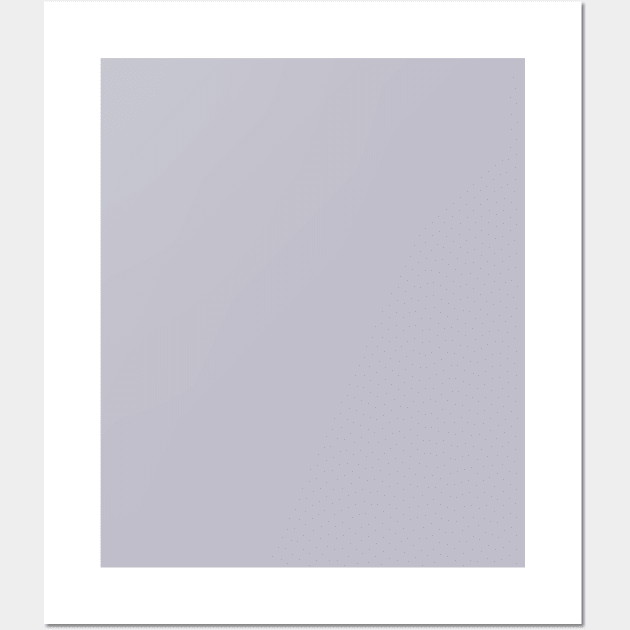 Lavender Gray plain solid color Wall Art by hardy 